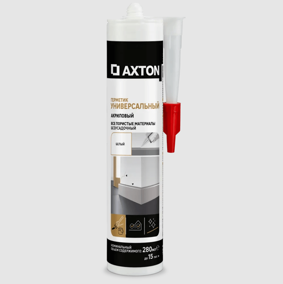 Акриловый герметик Axton 280 мл